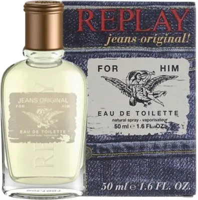 Zdjęcie produktu dla Replay Jeans Original! For Him Woda Toaletowa Dla Mężczyzn 50ml