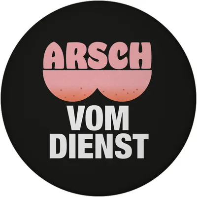 Produktbild von Arsch vom Dienst Magnet
