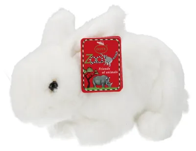 Produktbild von Plüschtier Hase 18cm Weiß BEPPE 14221 BS