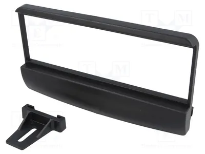 Immagine prodotto di 1 cornice per autoradio 1 DIN, nera, modello 281114-01-0. Cornice per autoradio