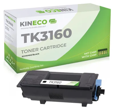 Produktbild von Kineco Toner kompatibel mit Kyocera TK3160 TK-3160