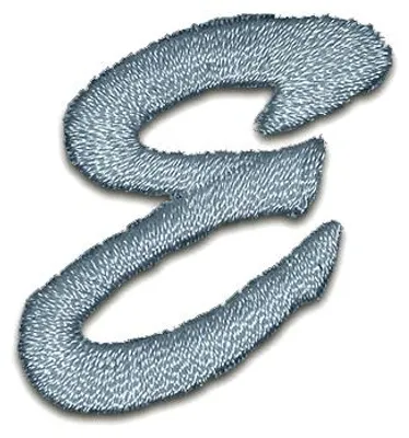 Produktbild von Buchstabe E 3.3x3.2cm: Alphabet Buchstaben Einzeln Auswählbar - Aufnäher, Bügelbild, Aufbügler, Applikationen, Patches, Flicken, Zum Aufbügeln