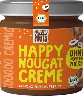 Obrázek produktu pro Happy Nougat Cream čokoládovo-oříšková pomazánka 250g