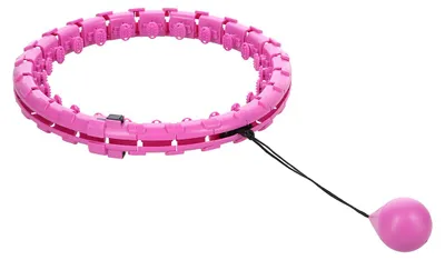Obrázek produktu pro Masážní hula hoop FH01 se závažím fialová