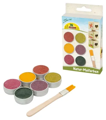 Produktbild von JR Farm Natur-Malfarben 48 g - 8 Stück