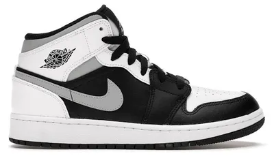 Immagine prodotto di Jordan 1 Mid White Shadow (taglia per ragazzi) - EU 37,5