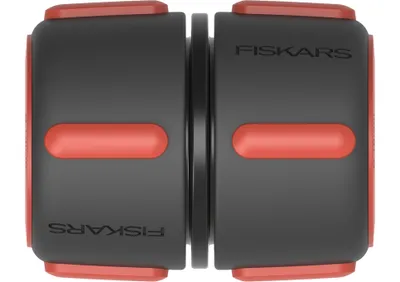 Produktbild von Fiskars 1027067, Schlauchanschluss, 3/4", Schwarz, Rot