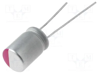Produktbild von 5x Kondensator: Polymer 270uF THT ESR: 11mΩ 20% 6,3VDC -55÷105°C ULR277M0JE08RRX