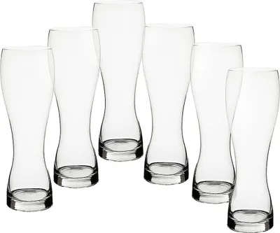 Produktbild von Weizenbierglas 600ml 6er-Set
