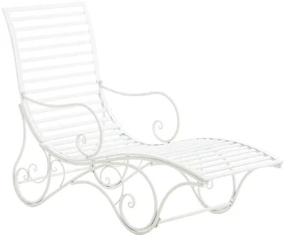 Produktbild von Gartenliege HLO-CP4 weiß