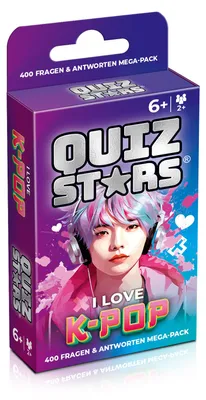 Produktbild von Quizstars I love K-POP 400 Fragen Antworten Quiz Spiel Kinder ab 6 Jahren