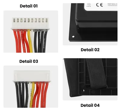 Productafbeelding van Vervangbare Batterij 10000 mAh NiMH - 7.2 V Capaciteit - Voor Draagbare Speaker