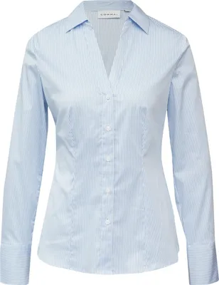 Produktbild von comma Hemdbluse 'Bluse', 2176708, 51G0 Blue, Gr. 38
