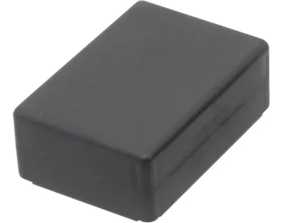 Produktbild von DONAU ELEKTRONIK Kunststoff Kleingehäuse KG28M, schwarz