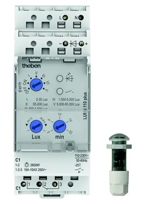 Image de Theben Interrupteur crépusculaire LUNA 110 plus EL 1100900