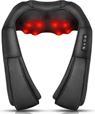 Produktbild von Nackenmassagegerät, Massagegerät, Rückenmassagegerät, Shiatsu Massage, Rücken, ganzer Körper, 3D Deep Massage, Schmerzlinderung
