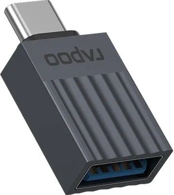 Produktbild von Rapoo USB-C Adapter grau USB-C auf USB-A