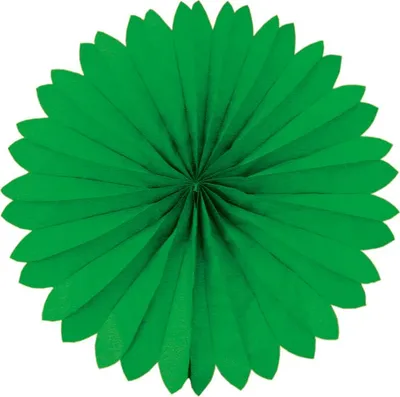 Produktbild von Dekofächer Grün 60cm, schwer entflammbar