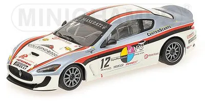 Produktbild von Minichamps 1:43 MASERATI GRANTURISMO MC GT4 SPERATI/LA