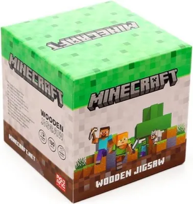 Obrázok produktu pre Drevené puzzle Minecraft 130 dielikov