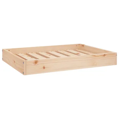 Produktbild von vidaXL Hundebett 71,5x54x9 cm Massivholz Kiefer