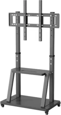 Produktbild von TV-Standfuß XXL – Rollbar – Für 32"-100" – Höhenverstellbar – Universell – Schwarz