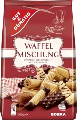Obrázok produktu pre GUT&GÜNSTIG 4697541006 GUT&GÜNSTIG Waffelmischung Kekse 400,0 g