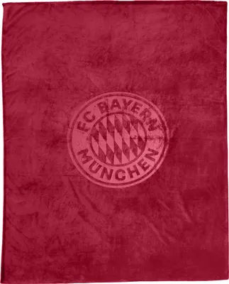 Obrázek produktu pro FC Bayern Mnichov deka na pohovku vínová 200 x 150 cm z polyesteru