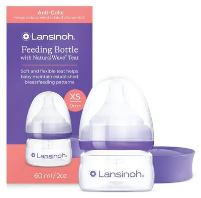 Obrázek produktu pro Kojenecká láhev 60ml s NaturalWave TM savičkou (XS)