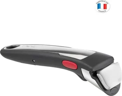 Produktbild von TEFAL Abnehmbarer Griff in Schwarz und Chrom