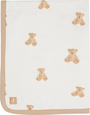 Produktbild von Jollein Kinderbettdecke Teddy Bear Design Jersey 100 x 150 cm 513-522-66095