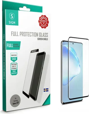 Produktbild von Vollbildschutz aus gehärtetem Glas für Samsung Galaxy S20