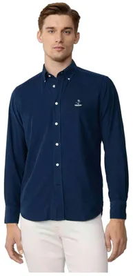 Productafbeelding van Shirt met lange mouwen façonnable FAçONNABLE Clbd Gd Babycrd Embr - Camisa micropana voor Heren