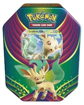 Produktbild von Pokemon Evolution Celebration Tins: Leafeon GX Tin