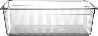 Immagine prodotto di HENDI Contenitore per gastronomia 2/1, GN 2/1, 58L, trasparente, 650x530x(H)200mm