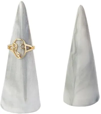 Produktbild von Moderne Marmorscheuhenhalter Keramik schwarz Dekorativ für Schmuck