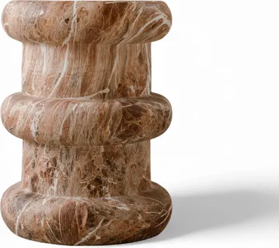 Produktbild von Indore Home – Beistelltisch – Helsinki – Marmoroptik – MgO