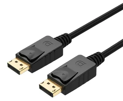 Zdjęcie produktu dla UNITEK Y-C609BK, 3 m, DisplayPort, DisplayPort, Męska, Męska, Czarny