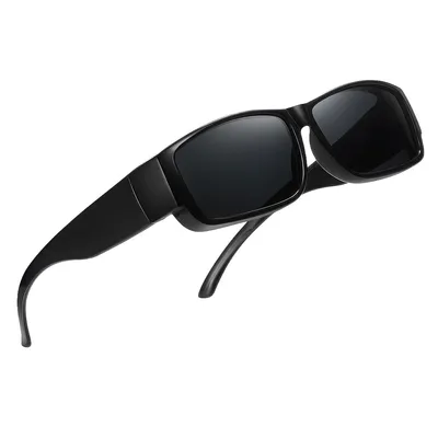 Produktbild von Polarisiert Überzieh Sonnenbrille UV400, passend über normale Brille, Schutz für Autofahren, Radfahren & Outdoor Sport