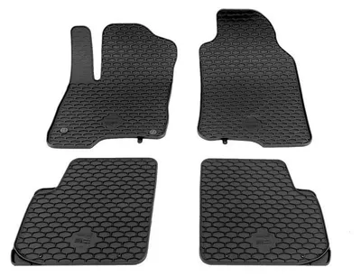 Produktbild von Gumarny Zubri Fußmatten Set Gummi für FIAT Panda Schrägheck (312, 319) Vorne+Hinten