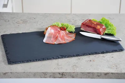 Produktbild von Kesper Buffet-Platte aus Schiefer, Maße: 60 x 30 cm, 38102