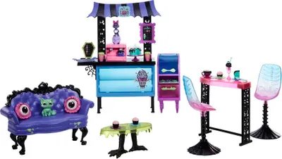 Produktbild von Monster High Café Schwarze Seele Spielset (SIOC)