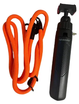 Obrázek produktu pro Stativ s držákem na selfie tyč a mini prodlužovací tyčí pro akční kamery