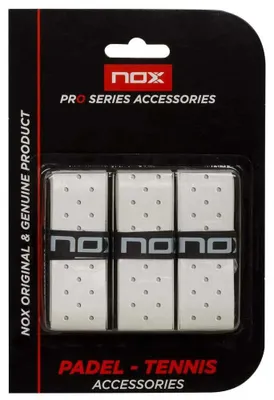 Image de Nox Pro Padel Overgrip, lot de 3, blanc  Blanc, taille unique