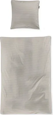 Produktbild von Irisette Mako-Satin Bettwäsche-Garnitur Tokio 8607 Farbe natur Größe 155x200+80x80