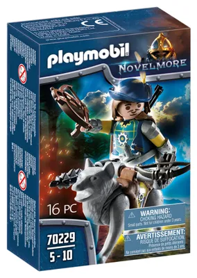 Produktbild von PLAYMOBIL Novelmore 70229 Novelmore Armbrustschütze mit Wolf