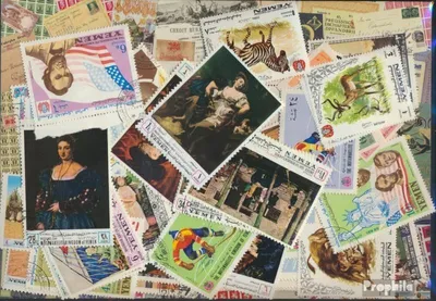 Produktbild von Briefmarken Jemen (Königreich) 100 verschiedene Marken