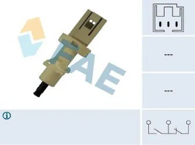 Produktbild von FAE Bremslichtschalter 24410 für FIAT DUCATO Pritsche/Fahrgestell (230) mechanisch