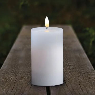 Produktbild von Sirius LED Kerze Sille Outdoor 7,5 x 12,5 cm weiß