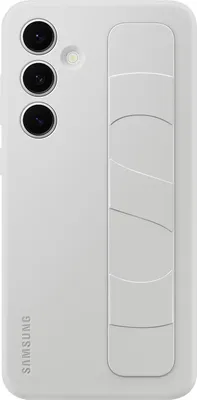 Produktbild von Samsung Standing Grip Case mit Griff und Ständer für Galaxy S24 FE - Grau